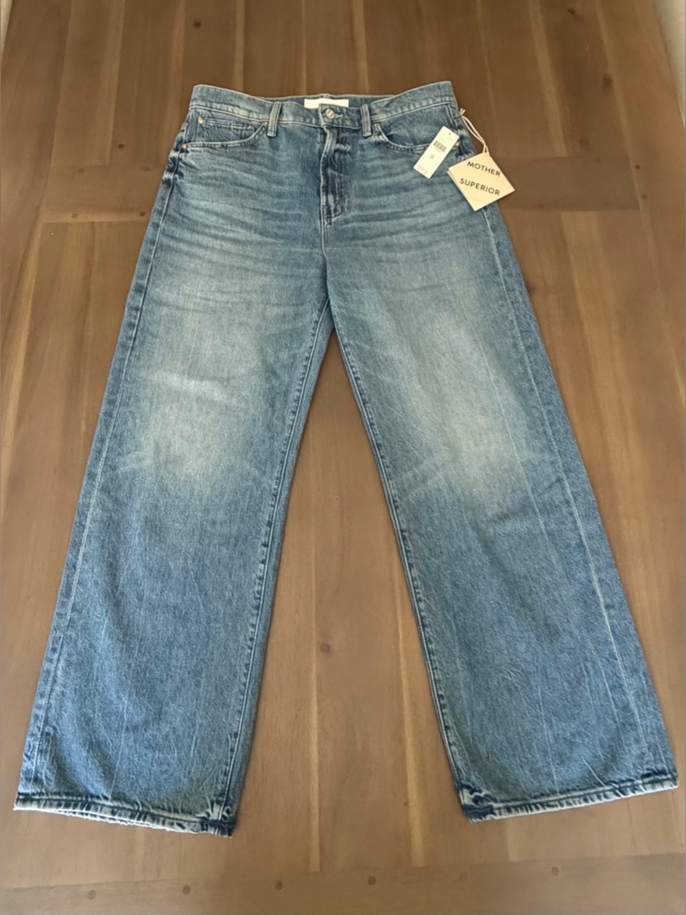 💫 MOTHER 💫 Jeans The Dodger Flood Folk Star 29 NWT
